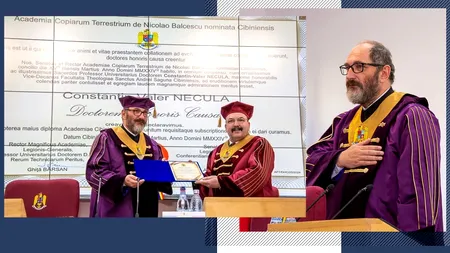 Părintele Constantin Necula, Doctor Honoris Causa al Academiei Forțelor Terestre „Nicolae Bălcescu” Sibiu