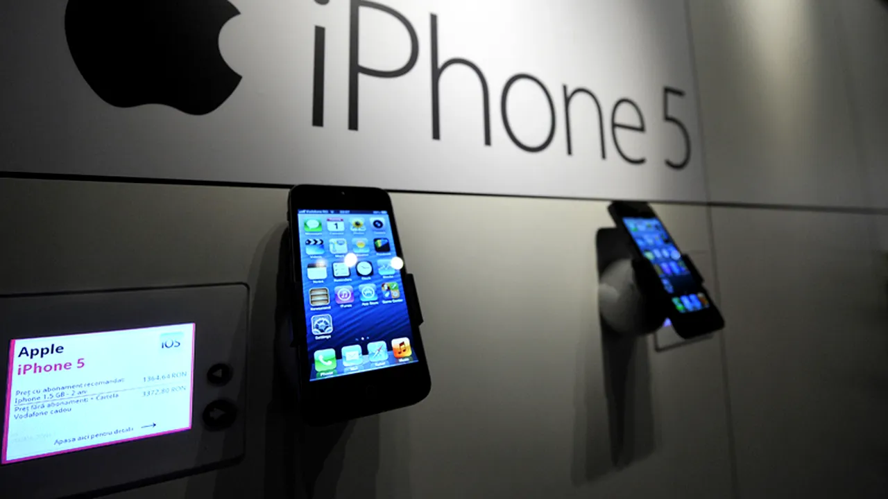 Prețuri iPhone 5 la Vodafone. Cât costă smartphone-ul APPLE cu abonament sau fără