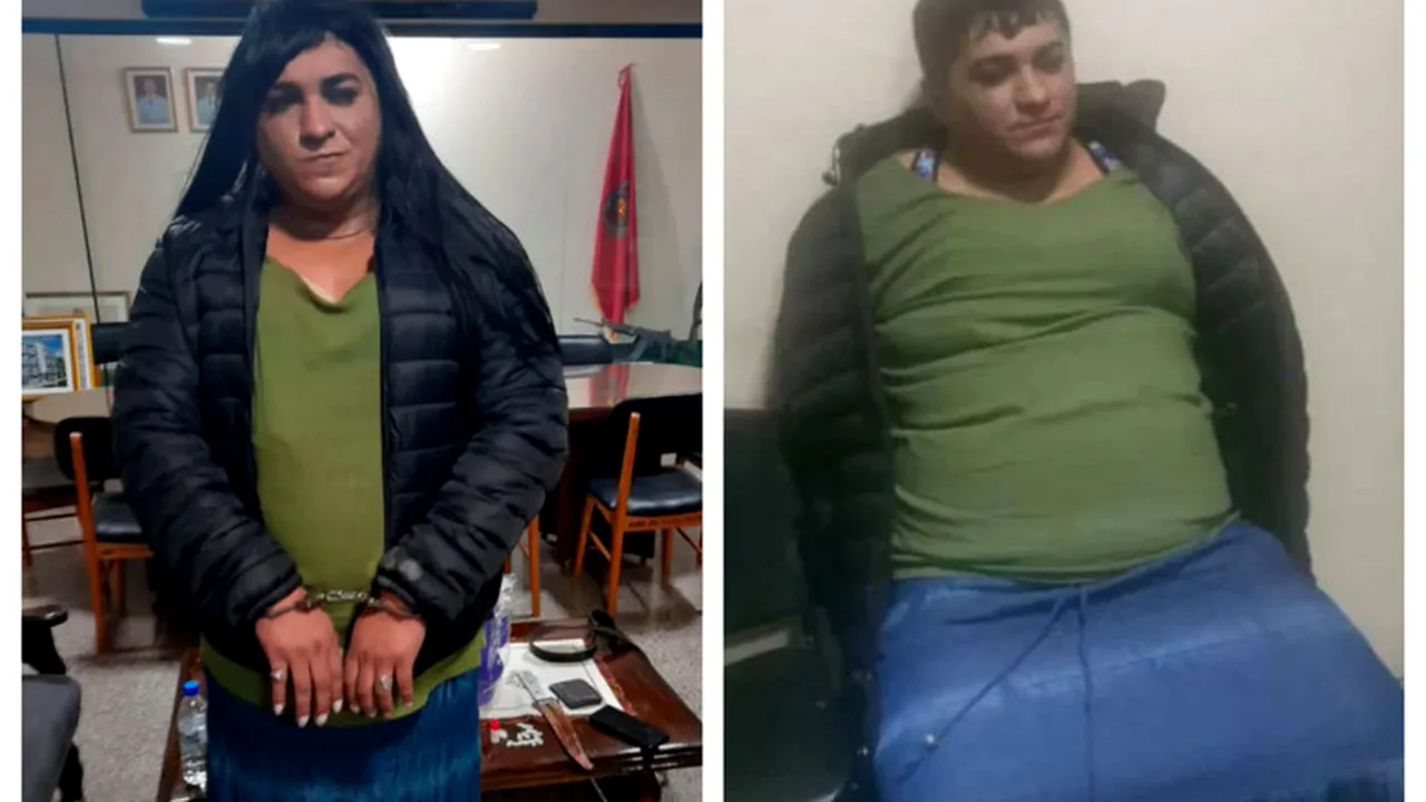 Un interlop a evadat dintr-o pușcărie deghizat în femeie