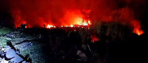 UPDATE | VIDEO - Avionul ucrainean prăbușit în nordul Greciei transporta muniție din Serbia pentru Bangladesh / Opt oameni au murit