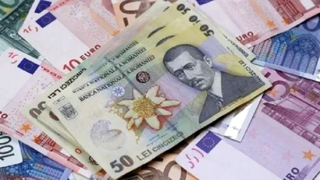 Cursul anunțat de BNR a revenit peste 4,44 lei/euro