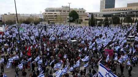 ISRAEL: Președintele cere oprirea imediată a reformelor din sistemul judiciar, ca urmare a protestelor de amploare