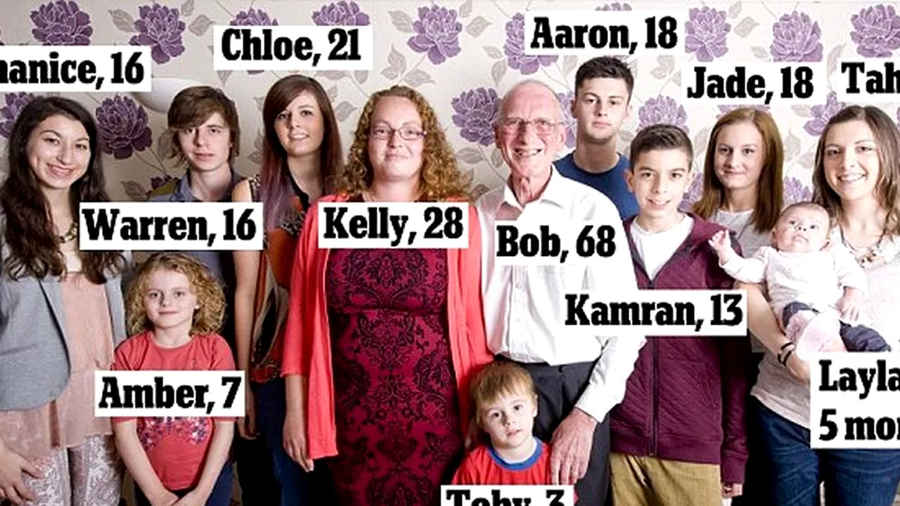 FOTO: Cum arată femeia de 28 de ani care a devenit străbunică