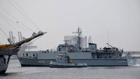 Cel mai mare exercițiu militar NATO de la Marea Neagră se apropie de final. Demonstrații de forță în Portul Militar Constanța