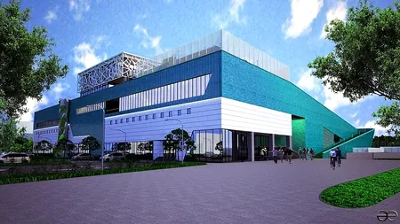 Rareș Hopincă a semnat autorizația pentru continuarea lucrărilor la PATINOARUL „Mihai Flamaropol”/ N. Dan: 3.170 de locuri și 119 locuri de parcare