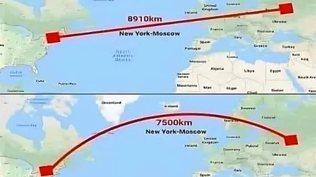 Motivul pentru care avioanele nu zboară în linie dreaptă. De ce rutele lor sunt mereu curbate