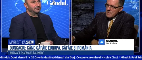 VIDEO | Dan Dungaciu, analist de politică externă: „Va fi un an cu o situație economică complicată. Când gâfâie Europa, gâfâie și România”