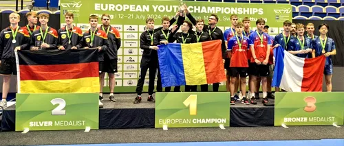 Cei mai BUNI de pe continent! Tricolorii de la tenis de masă sunt a treia oară consecutiv campioni europeni