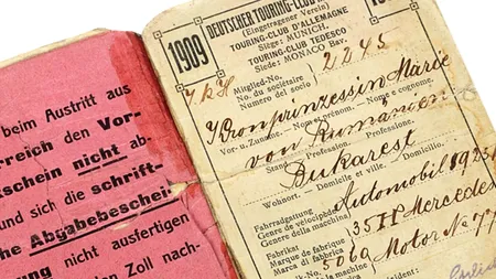 Permisul de conducere al Principesei Maria și evantaiul Reginei Elisabeta, scoase la licitație