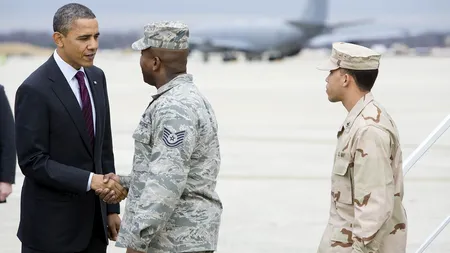 Stare de alertă la baza aeriană Andrews din Maryland, utilizată de președintele SUA