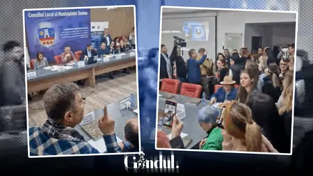 Circ în Consiliul Local Slatina, după votul de interzicere a păcănelelor. Aleșii locali s-au înjurat, s-au filmat și puțin a lipsit să se ia și la bătaie