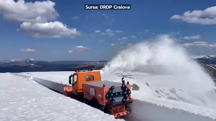 Cum arată Transalpina pe 6 mai 2026. DRDP Craiova „Nu, nu este AI!”