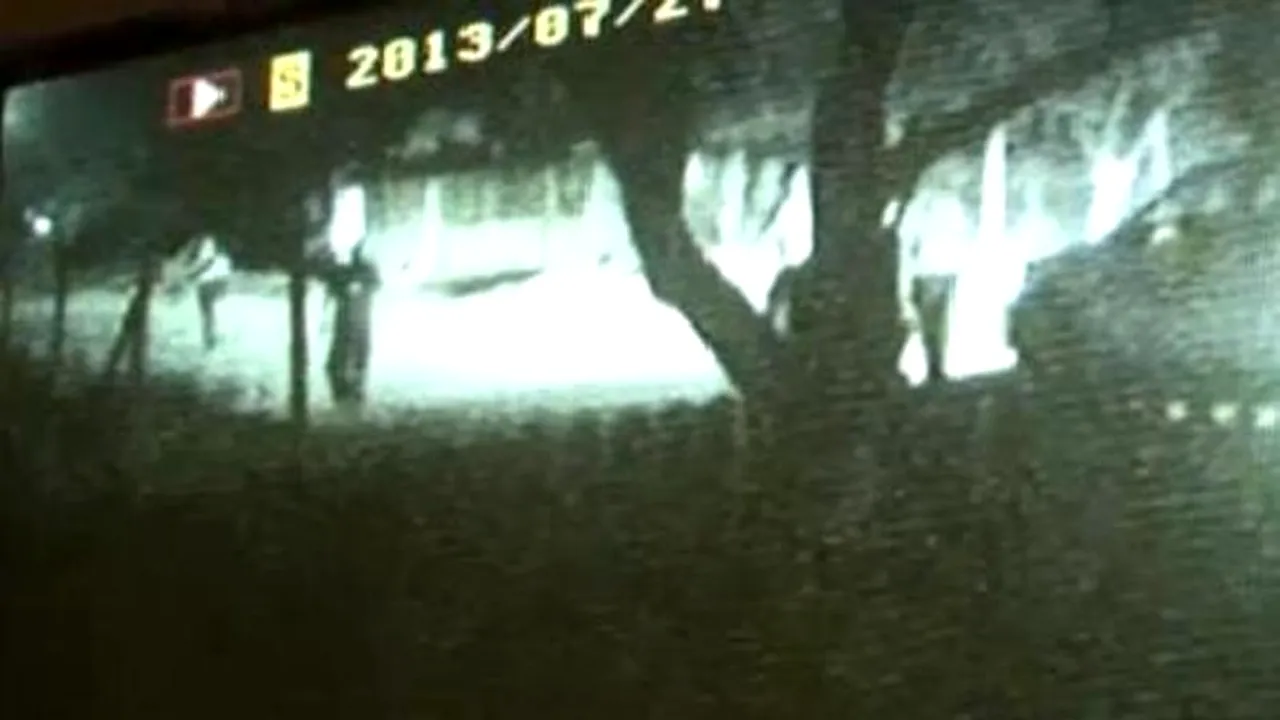 Polițiști acuzați că ar fi fugărit iepurele unui bărbat; fapta, surprinsă de camere de supraveghere