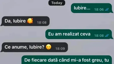 BANCUL ZILEI | „De fiecare dată când mi-a fost greu, tu mi-erai alături”
