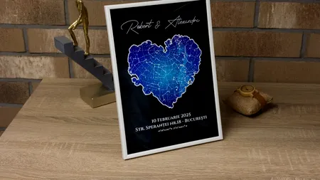 (P) Tablourile Constelație – cadourile elegante care transformă iubirea în artă