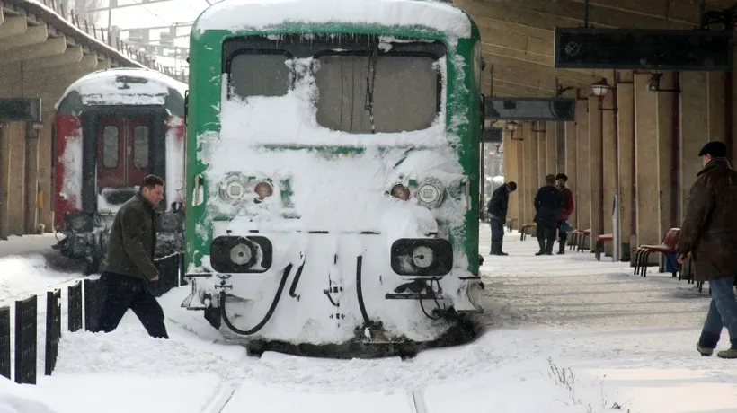 O femeie a născut în tren, într-o gară din județul Vaslui