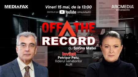 OFF The Record. Invitat: Petrișor Peiu, liderul senatorilor AUR