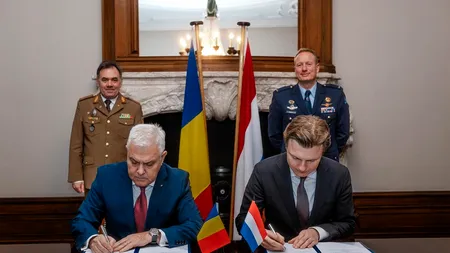 România și Olanda au semnat o SCRISOARE de intenție privind extinderea colaborării la Centrul de instruire F-16