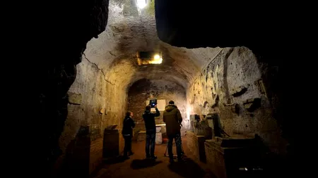Catacombele creștine din Roma, redeschise după restaurare, pot fi 