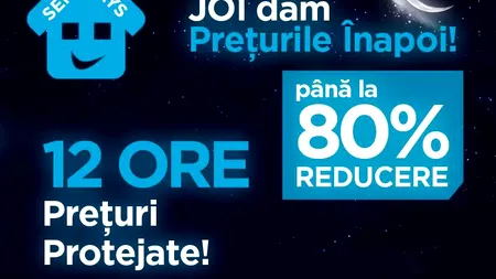 (P) SensoDays lanseaza 12 ore de Preturi Protejate pentru tine si casa ta. 