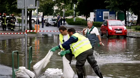 Dunărea a atins un nivel record la Budapesta.1.000 de persoane au fost evacuate
