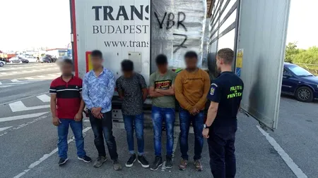 Cum au fost prinși cinci cetățeni din Bangladesh și India care încercau să intre ilegal în România - VIDEO