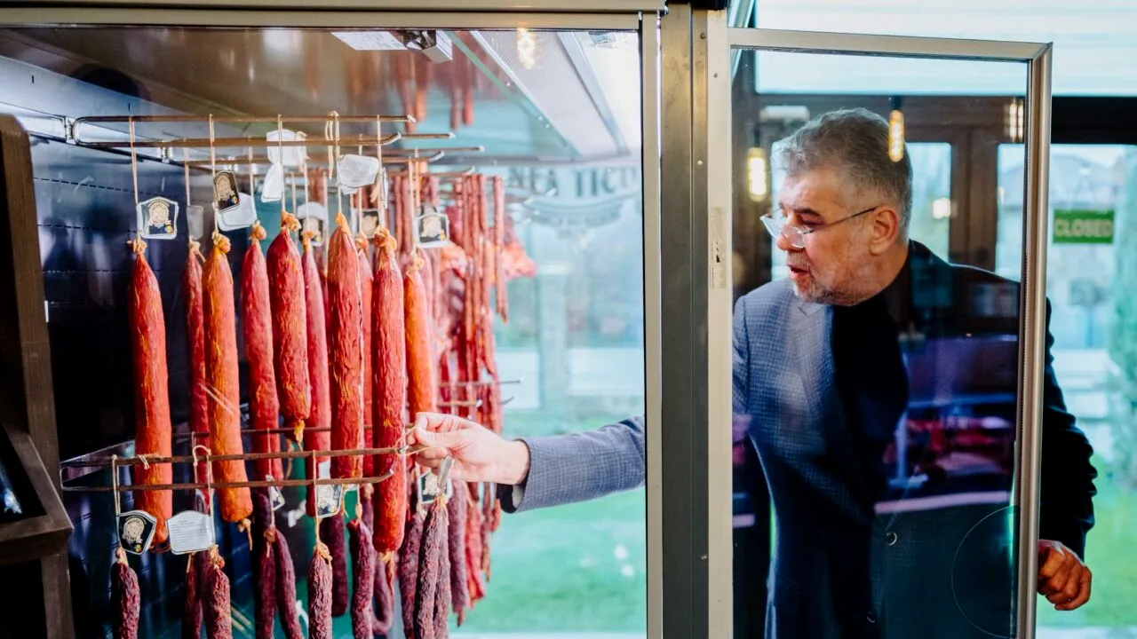 Ciolacu laudă cârnații de Pleșcoi, intrați în topuri internaționale. 