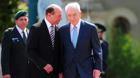 Shimon Peres, obligat să justifice cheltuielile pentru întâlnirile oficiale. Traian Băsescu, printre șefii de stat pentru care au vizitat Israelul