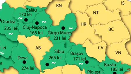 HARTA SCUMPIRILOR LA CĂLDURĂ. Cât costă gigacaloria în marile orașe. Când se va da drumul la încălzire