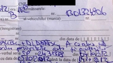 Alin Cocoș, rămas fără carnet de șofer. 