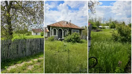 Localitatea din România în care poți cumpăra o CASĂ cu doar 2000 de euro. Terenul are peste 3.700 de metri pătrați
