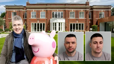 Creatorul „Peppa Pig”, victima unei bande de români. Hoții care au furat obiecte de 70.000 de euro condamnați la peste 4 ani de închisoare