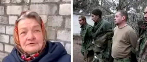 VIDEO| „Mi-a furat și vasul de toaletă!”. Dialogul șocant dintre o ucraineancă și un soldat rus