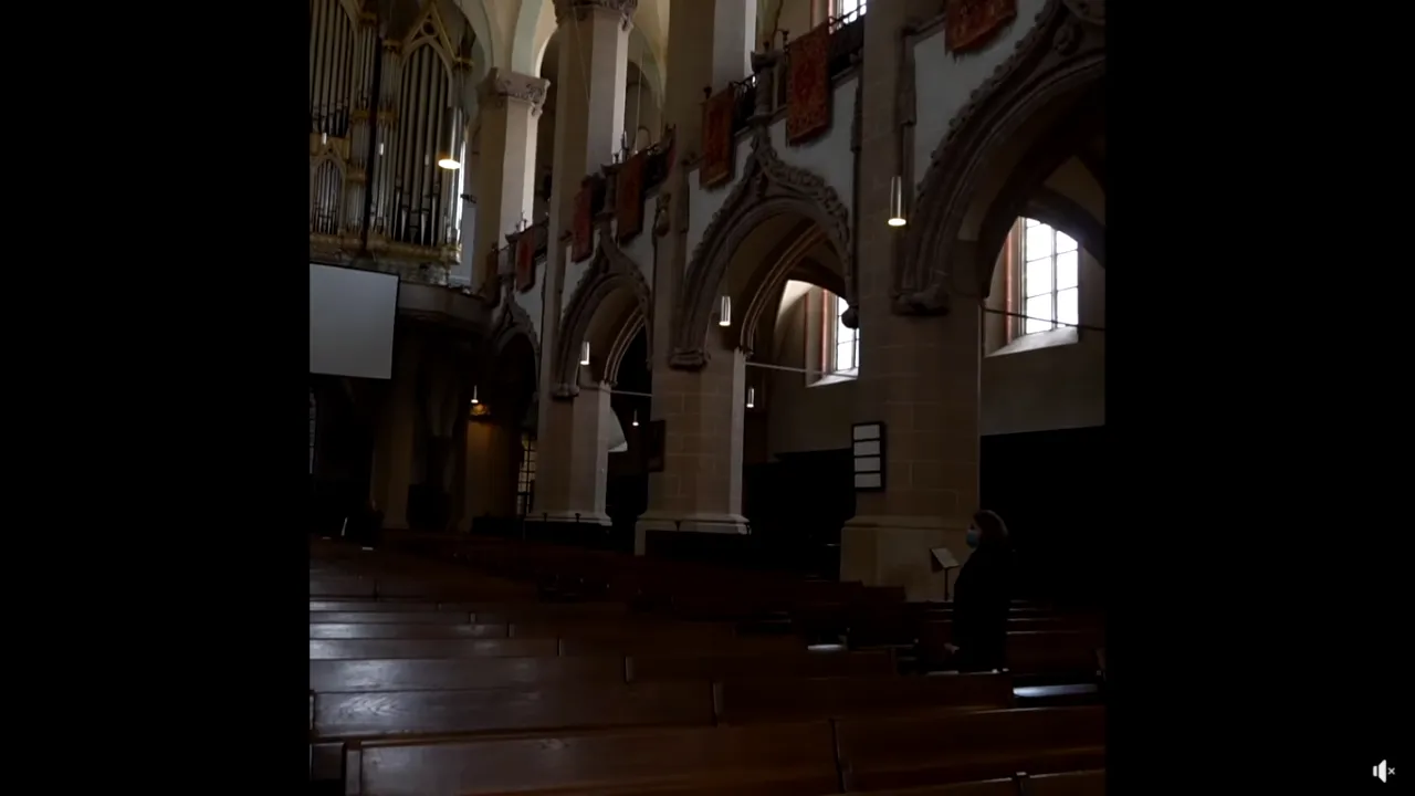 Centru de vaccinare anti-COVID, amenajat în Biserica Neagră din Braşov