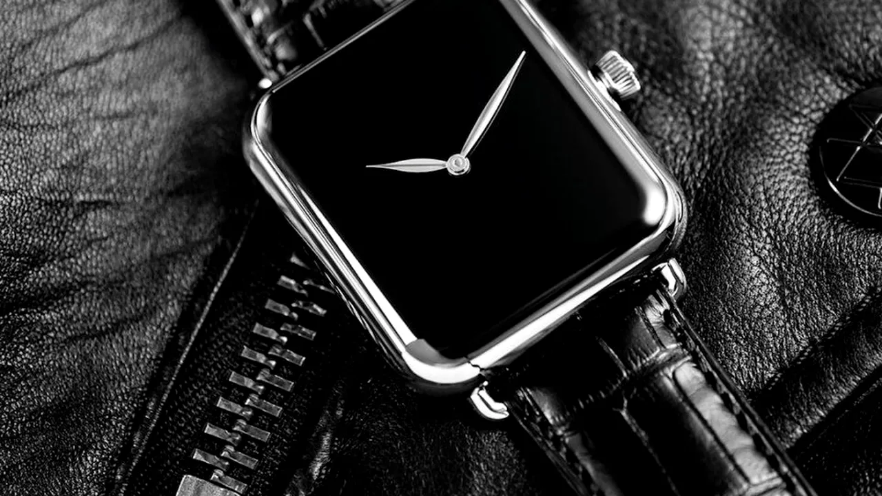 O companie elvețiană, producătoare de ceasuri de lux, copiază designul Apple Watch. Prețul unui singur ceas: 27.000 de dolari