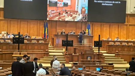 Deputaţii sunt în plen, în sesiune extraordinară, pentru votul Legii ANI şi al legii care amână evaluarea şi admiterea la liceu în 2027