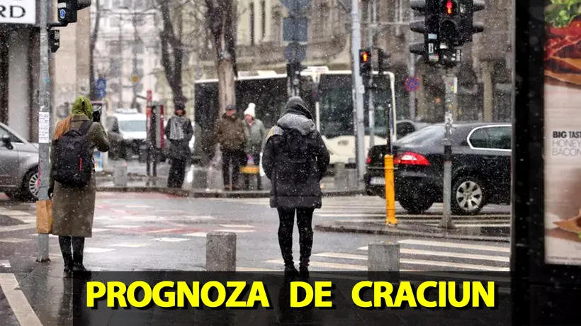 Prognoza EaseWeather actualizată: Cum va fi vremea de CRĂCIUN în București, Cluj-Napoca, Brașov și Iași