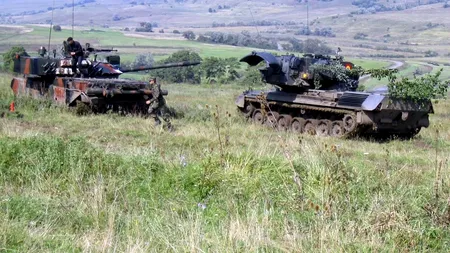 Un proiectil ricoșat din poligonul Cincu a căzut în grădina unui localnic