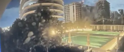 VIDEO. Un bloc de 12 etaje din Miami s-a prăbuşit. Martor: „A fost îngrozitor. Ţipau şi adulţii, şi copiii”  