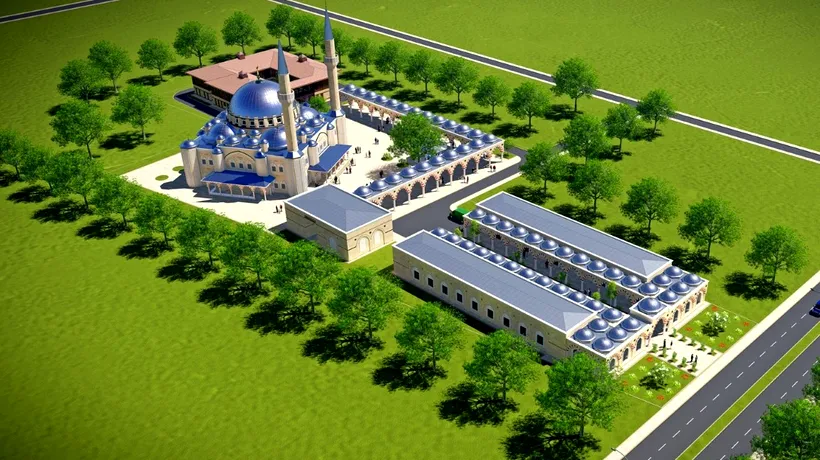 Turcii dezvăluie cum ar urma să arate moscheea de la București