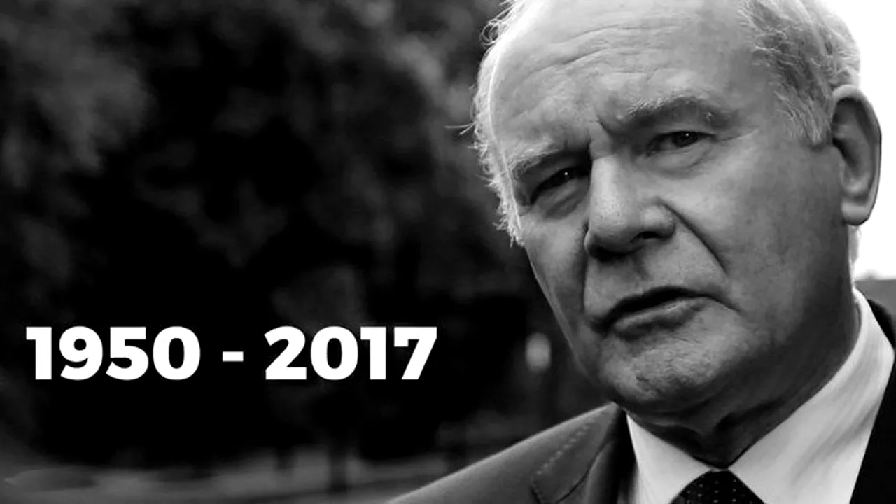 Unul dintre cei mai mari dușmani ai Marii Britanii a murit. Martin McGuinness, simbolul Armatei separatiste irlandeze