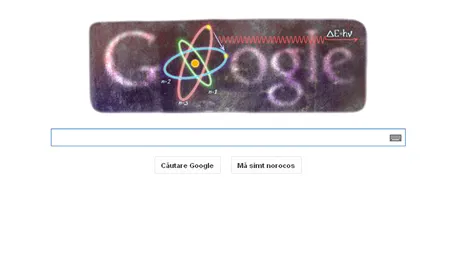 Fizicianul NIELS BOHR, sărbătorit de Google printr-un logo special