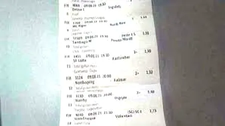 Un bărbat din Vaslui a câștigat 35.000 de euro după ce a pariat cu un bilet de 210 lei