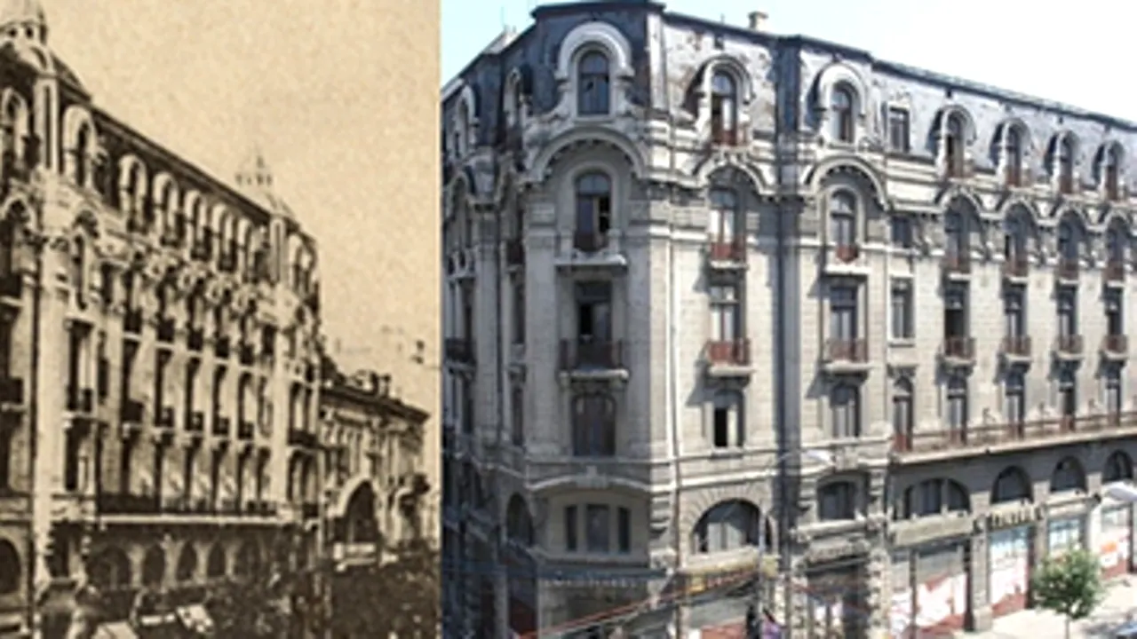 Adevăratul Hotel Cișmigiu. Imagini de necrezut cu o clădire-simbol a Bucureștiului