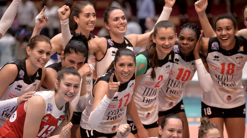 ULUITOR! CSM Volei Alba Blaj s-a calificat în finala Ligii Campionilor la volei feminin. Româncele joacă duminică pentru trofeul cu VakifBank Istanbul, echipa cu un buget de 12 milioane de euro