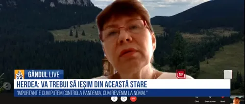 GÂNDUL LIVE. Valeria Herdea, medic de familie: „Este important să ne vaccinăm pentru a nu ne pune în pericol propriii copii” | VIDEO