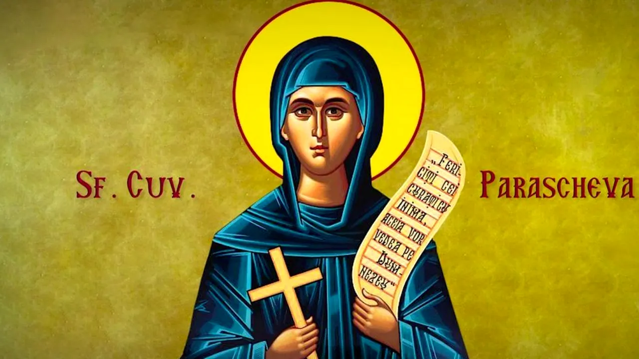 Blestemul Sfintei Cuvioase Parascheva. Ce stă scris pe veșmântul său
