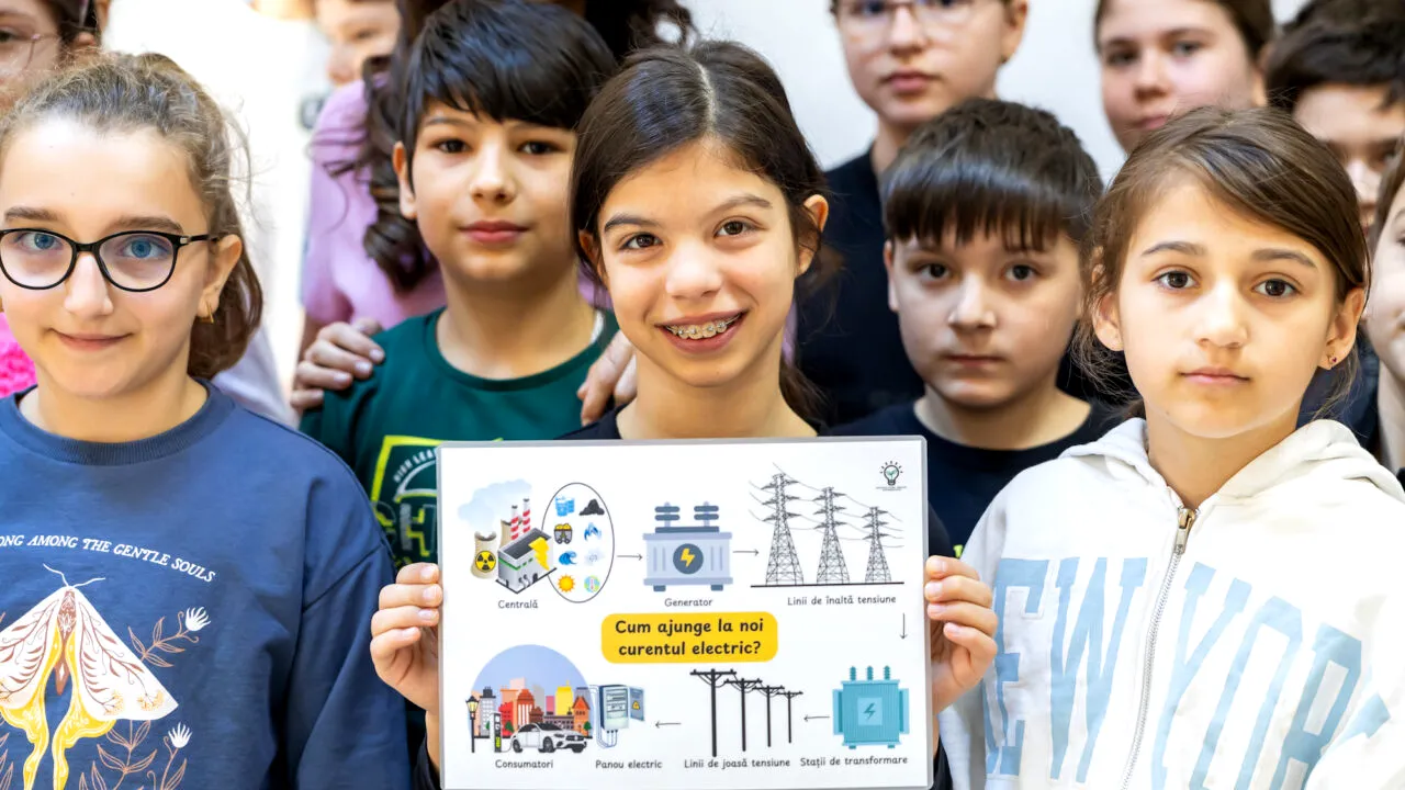 Două sute de copii din Chitila au învățat cum funcționează CURENTUL: lecție practică despre energie, susținută de un ONG din Ilfov