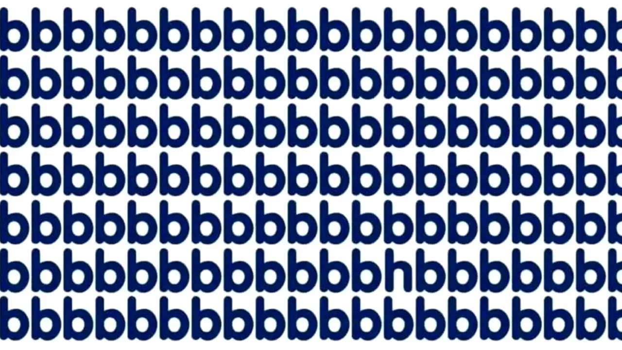 Test de PERSPICACITATE | Depistează litera impostoare în doar cinci secunde