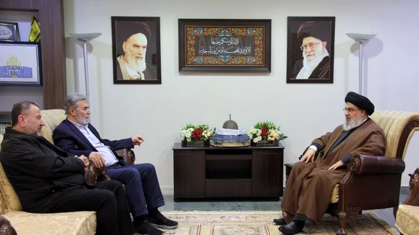 Şeful Hezbollah s-a întâlnit cu lideri din Hamas şi Jihadul Islamic, pentru a discuta despre ce trebuie să facă pentru „a obţine o VICTORIE reală”